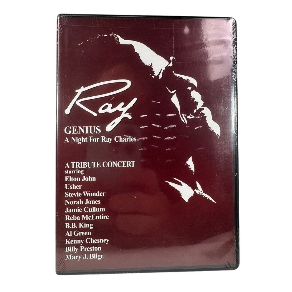 Ray Charles Genius A Night for Ray Charles Tribute Concert DVD Sealed 2005